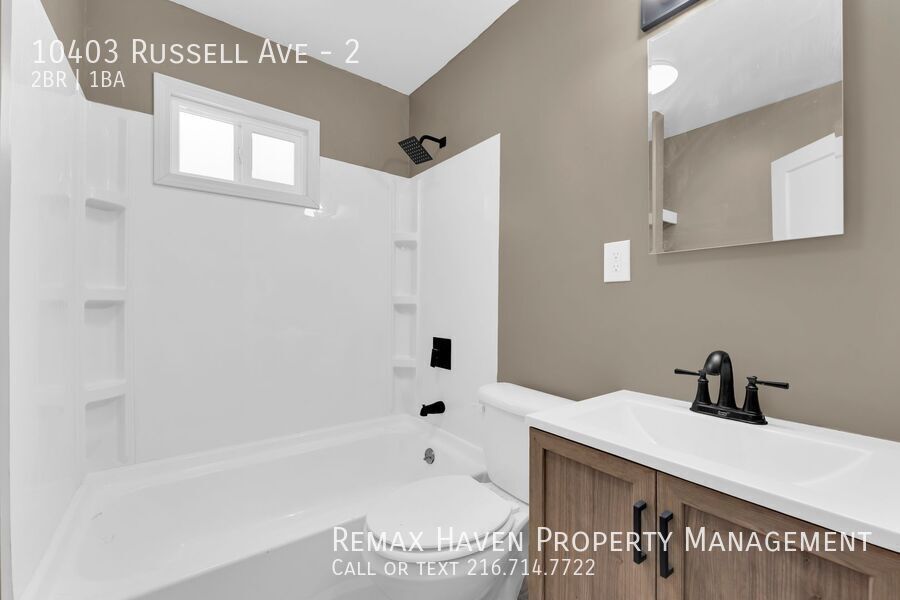 10403 Russell Ave | Unit 2, Garfield Heights - Welcome to this recently renovated 2-bedroom, 1-bath home located on a quiet residential street in Garfield Heights, Ohio property image