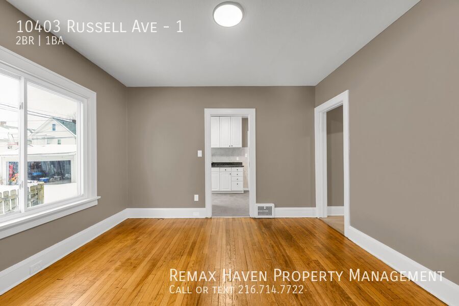 10403 Russell Ave | Unit 1, Garfield Heights - Welcome to this recently renovated 2-bedroom, 1-bath home located on a quiet residential street in Garfield Heights, Ohio. property image