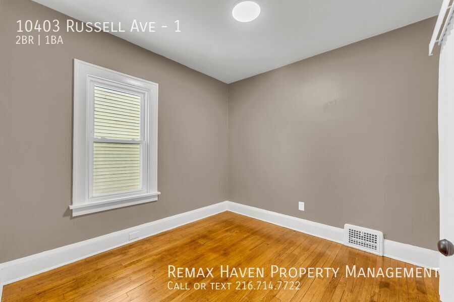 10403 Russell Ave | Unit 1, Garfield Heights - Welcome to this recently renovated 2-bedroom, 1-bath home located on a quiet residential street in Garfield Heights, Ohio. property image