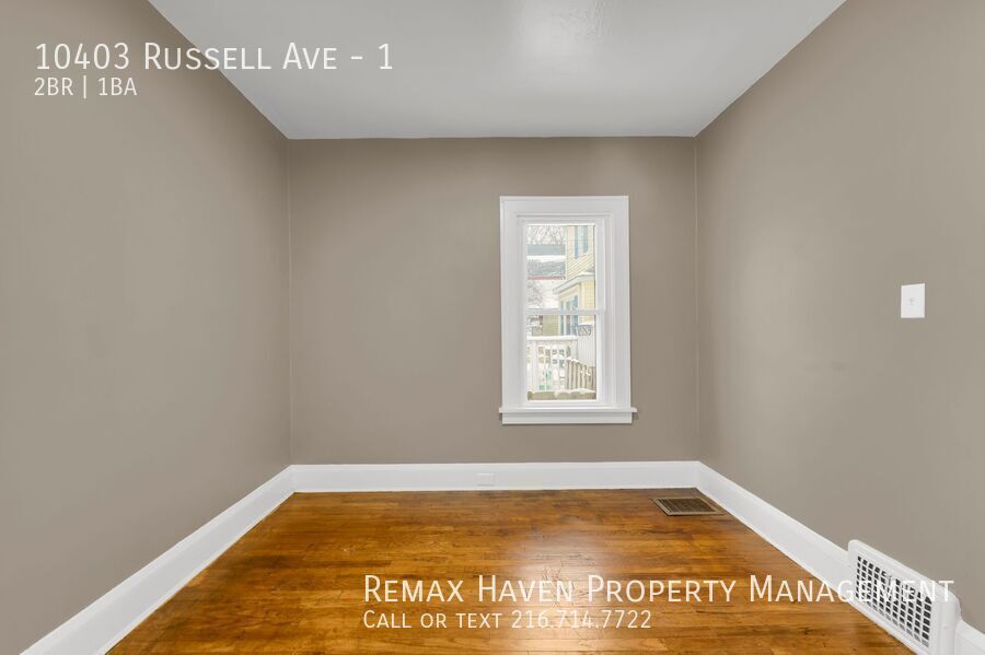 10403 Russell Ave | Unit 1, Garfield Heights - Welcome to this recently renovated 2-bedroom, 1-bath home located on a quiet residential street in Garfield Heights, Ohio. property image