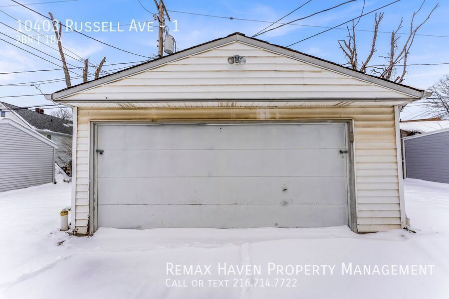 10403 Russell Ave | Unit 1, Garfield Heights - Welcome to this recently renovated 2-bedroom, 1-bath home located on a quiet residential street in Garfield Heights, Ohio. property image