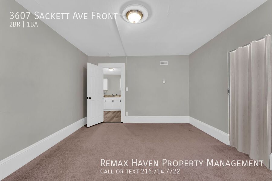 3607 Sackett Ave | Unit 1 Front, Cleveland - Spacious 2-bed 1-bath multi-family home!  property image