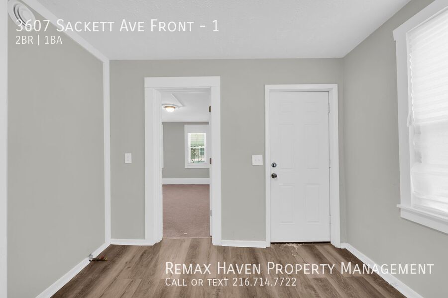 3607 Sackett Ave | Unit 1 Front, Cleveland - Spacious 2-bed 1-bath multi-family home!  property image