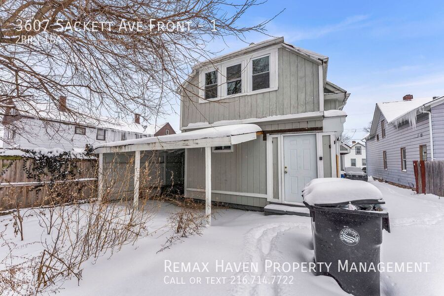 3607 Sackett Ave | Unit 1 Front, Cleveland - Spacious 2-bed 1-bath multi-family home!  property image