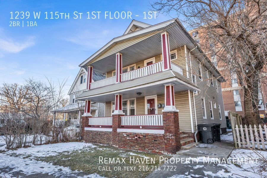 1239 W 115th St | 1st Floor, Cleveland - Spacious 2-bed 1-bath multi-family home!  property image