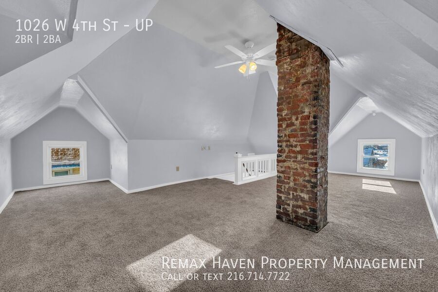 1026 W 4th St | UP, Lorain - Spacious 2-bed 1.5-bath multi-family home!  property image