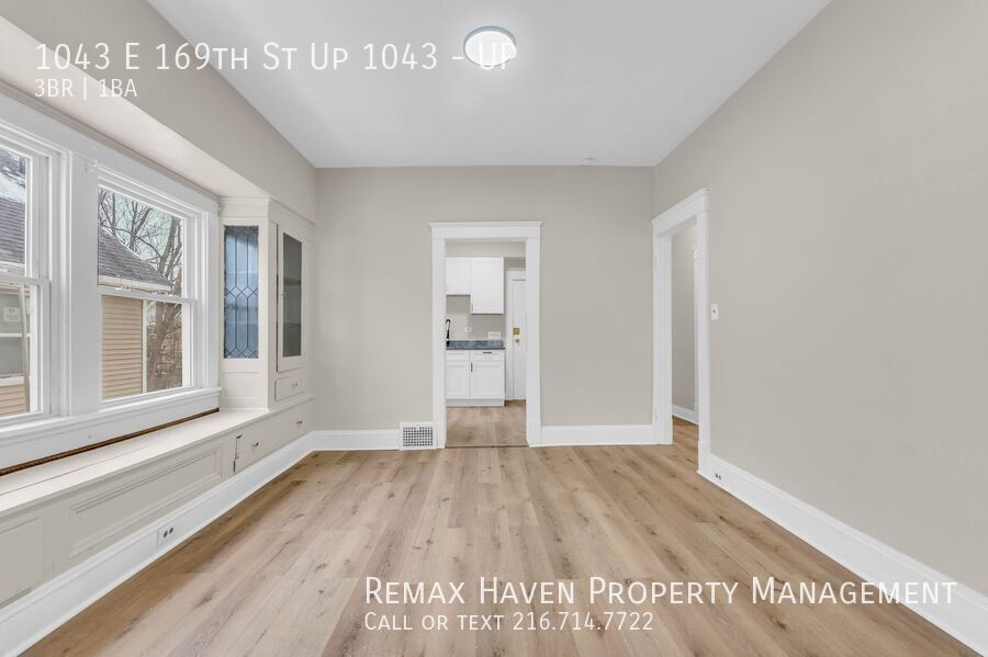 1043 E 169th St | UP, Cleveland - Spacious 3-bed 1-bath multi-family home!  property image