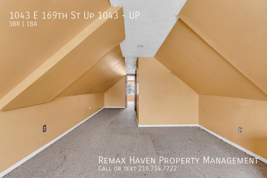 1043 E 169th St | UP, Cleveland - Spacious 3-bed 1-bath multi-family home!  property image
