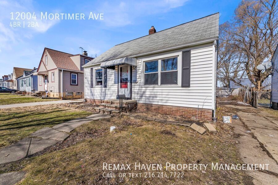 12004 Mortimer Ave, Cleveland - Spacious 4-bed 2-bath single-family home! property image