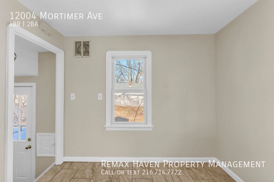 12004 Mortimer Ave, Cleveland - Spacious 4-bed 2-bath single-family home! property image