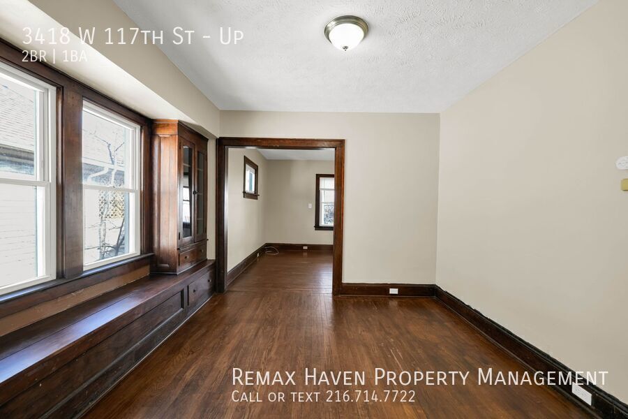 3418 (3416) W 117th St | UP, Cleveland - Spacious 2 bed 1 bath multi-family home! property image
