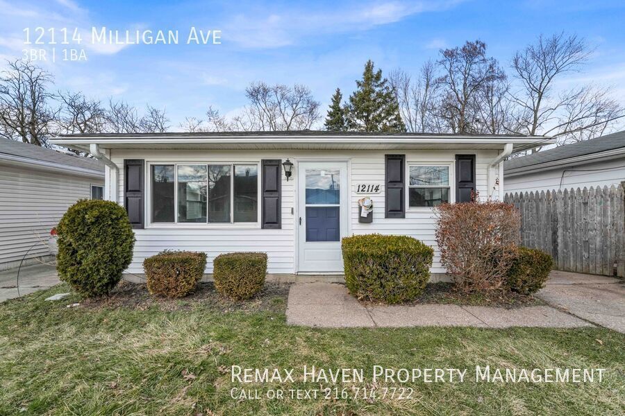 12114 Milligan Ave, Cleveland - Spacious 3-bed 1-bath single-family home! property image