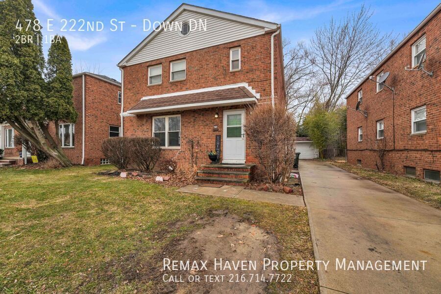 478 E 222nd St | DN, Euclid - Spacious 2-bed 1-bath multi-family home! property image
