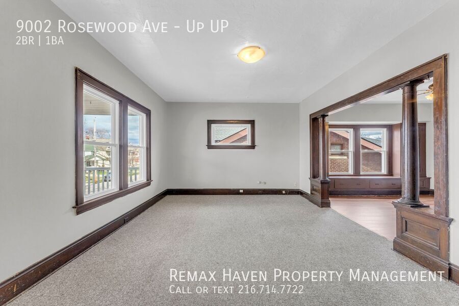9002 Rosewood Ave | UP, Cleveland - Spacious 2-bed 1-bath multi-family home! property image
