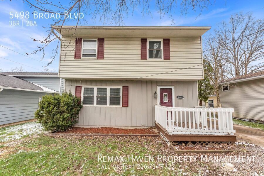 5498 Broad Blvd, North Ridgeville- Spacious 3-bed 1.5-bath single-family home! property image