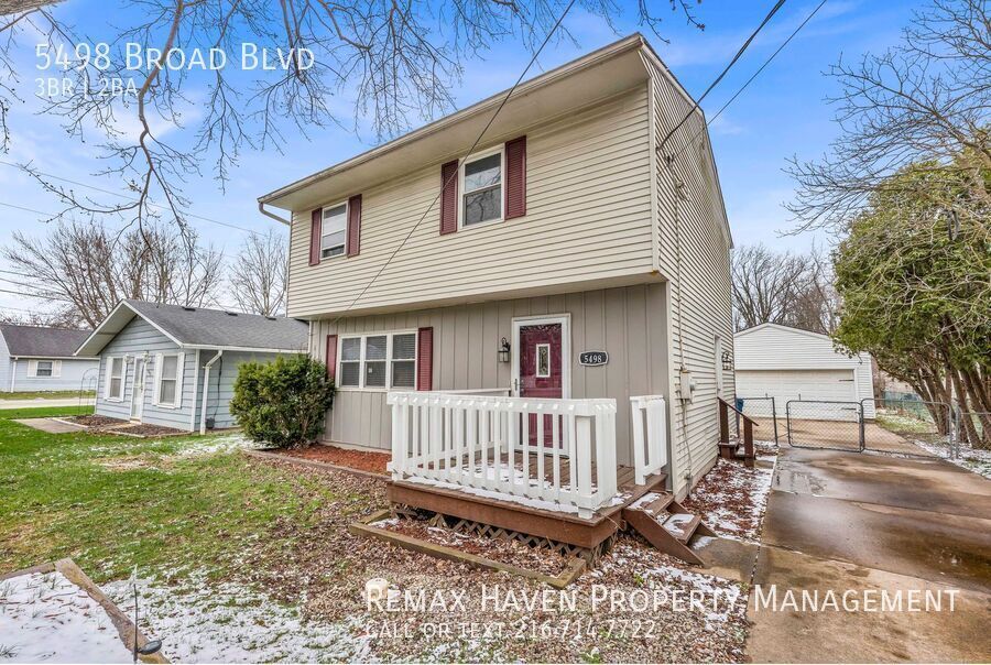 5498 Broad Blvd, North Ridgeville- Spacious 3-bed 1.5-bath single-family home! property image