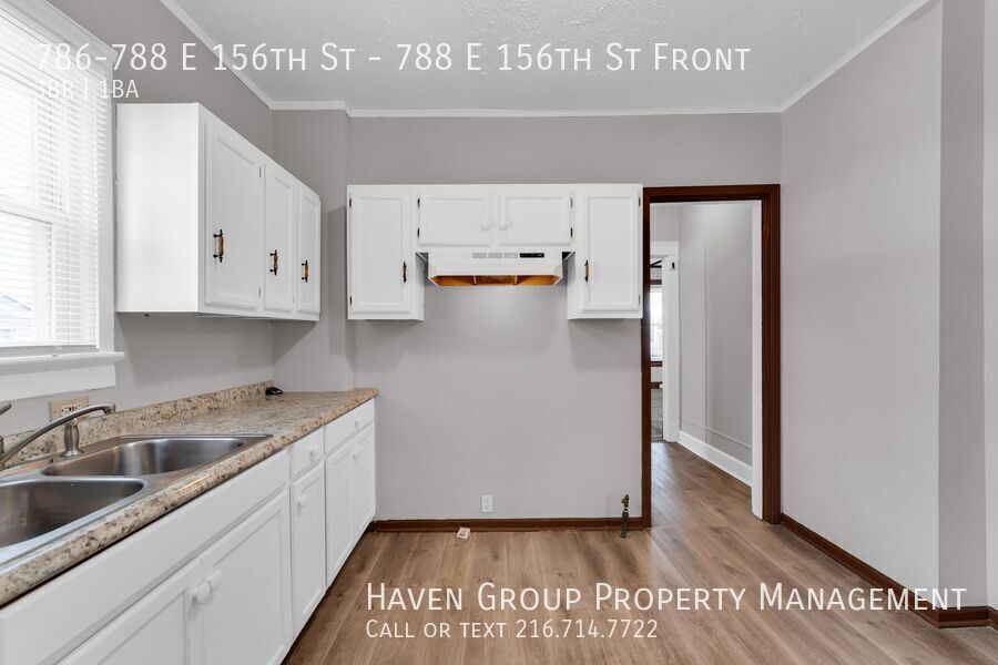 788 E 156th St | Front, Cleveland - Spacious 3-bed 1-bath multi-family home! property image