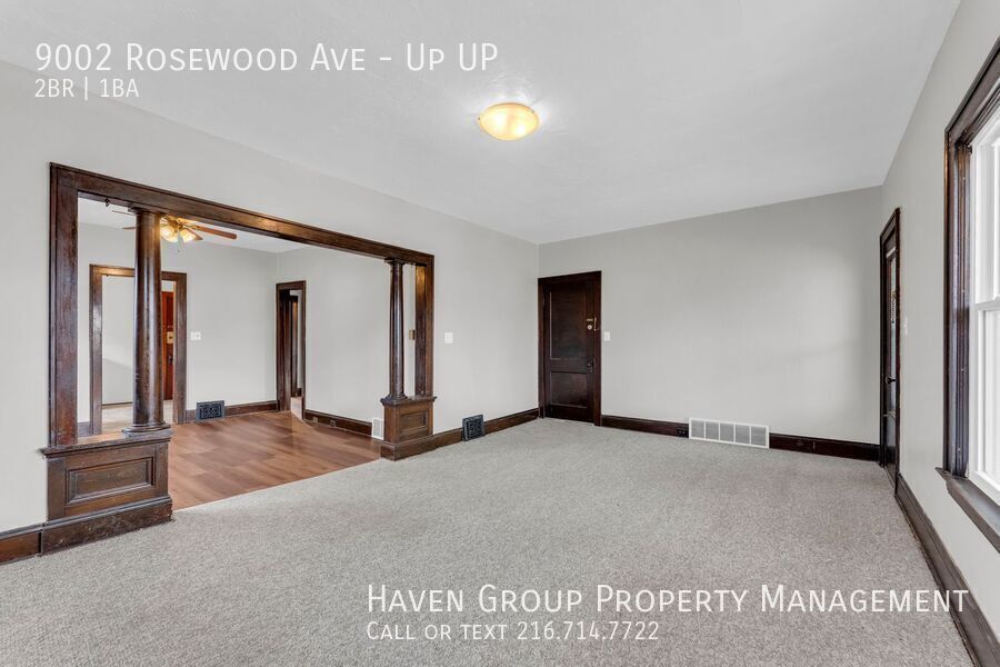 9002 Rosewood Ave | UP, Cleveland - Spacious 2-bed 1-bath multi-family home! property image