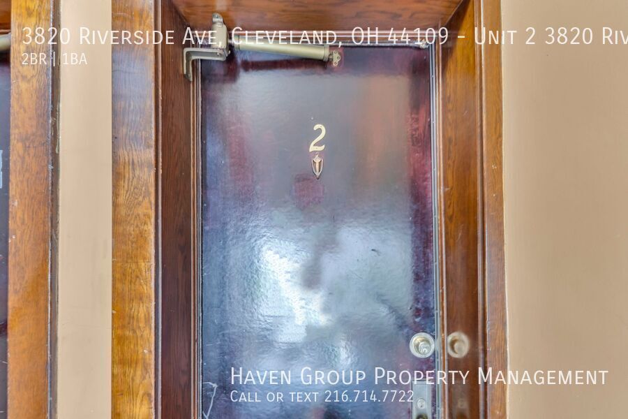 3820 Riverside Ave | #2, Cleveland - Spacious 2-bed 1-bath multi-family home! property image