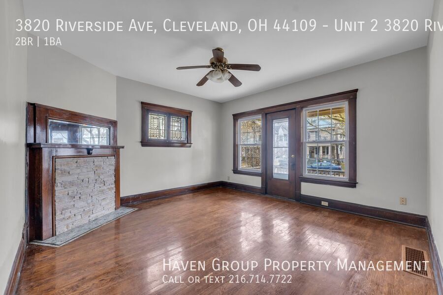 3820 Riverside Ave | #2, Cleveland - Spacious 2-bed 1-bath multi-family home! property image