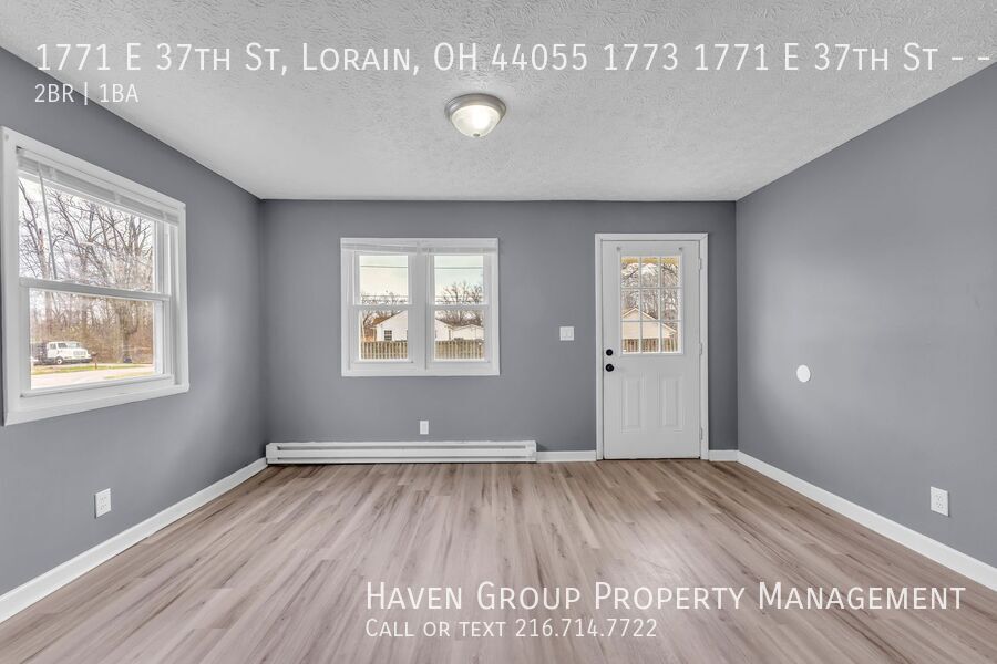 1771 E 37th St | Unit 1773, Lorain - Spacious 2-bed 1-bath multi-family home! property image