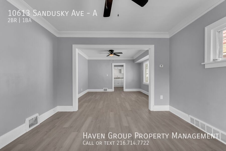 10613 Sandusky Ave | Unit A, Cleveland - Spacious 2-bed 1-bath multi-family home! property image