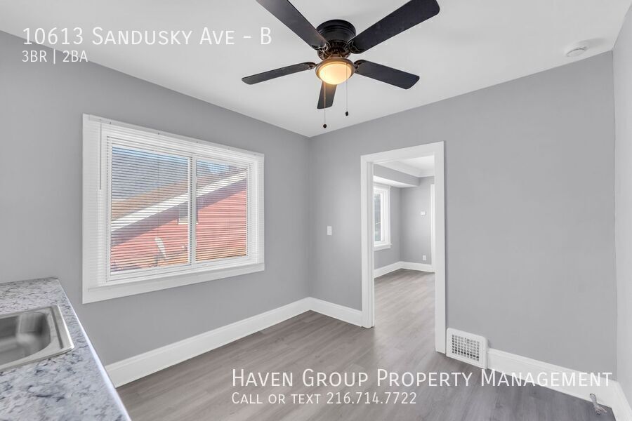 10613 Sandusky Ave | Unit B, Cleveland - Spacious 3-bed 2-bath multi-family home! Includes additional space from Unit C! property image