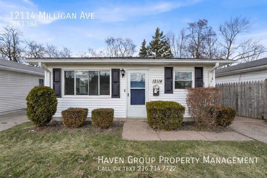12114 Milligan Ave, Cleveland - Spacious 3-bed 1-bath single-family home! property image