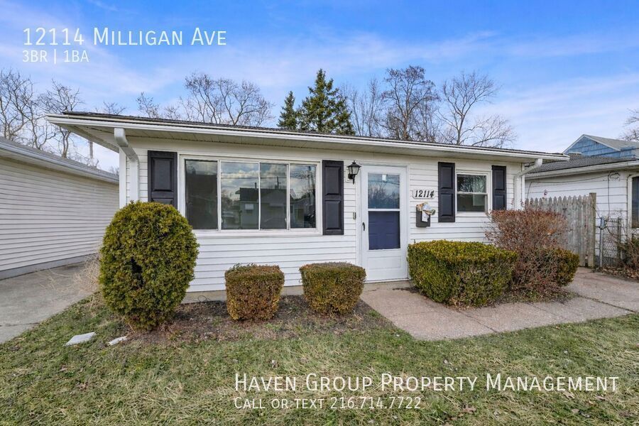12114 Milligan Ave, Cleveland - Spacious 3-bed 1-bath single-family home! property image