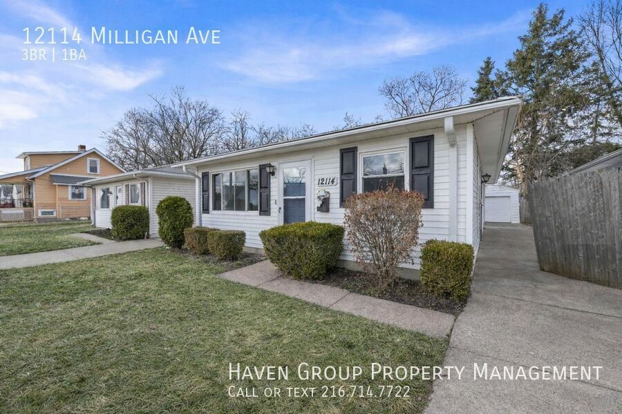 12114 Milligan Ave, Cleveland - Spacious 3-bed 1-bath single-family home! property image