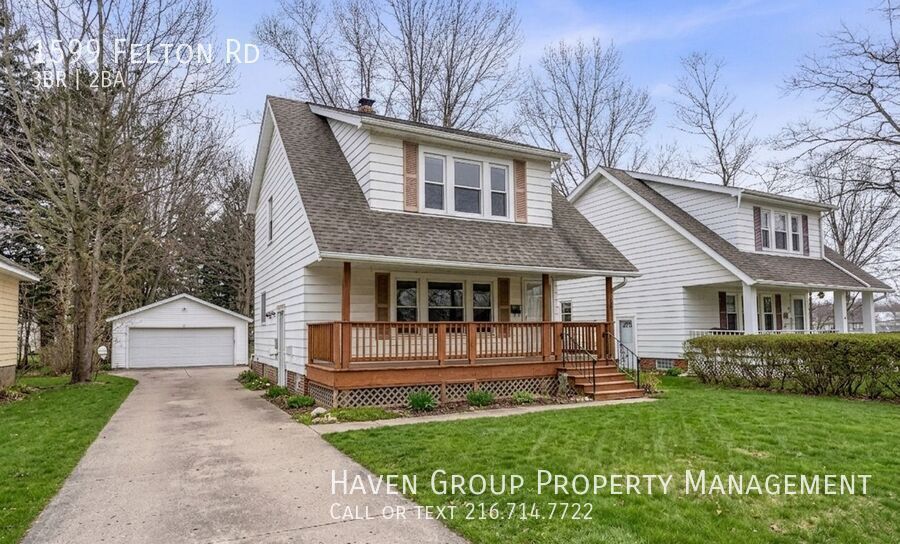 1599 Felton Rd, South Euclid - Spacious 3-bed 1.5 -bath single-family home! property image