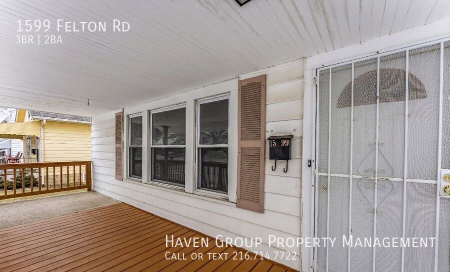 1599 Felton Rd, South Euclid - Spacious 3-bed 1.5 -bath single-family home! property image