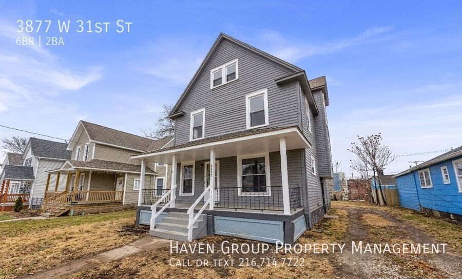 3877 W 31st St, Cleveland - Spacious 6-bed 2-bath single-family home! property image