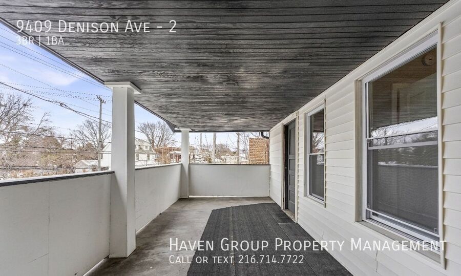 9409 Denison Ave | Apt 2 UP, Cleveland - Spacious 3-bed 1-bath multi-family home! property image