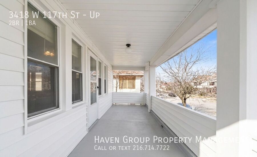 3418 (3416) W 117th St | UP, Cleveland - Spacious 2 bed 1 bath multi-family home! property image