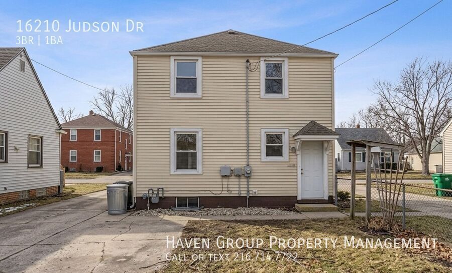 16210 Judson Dr, Cleveland - Spacious 3-bed 1-bath single-family home! property image