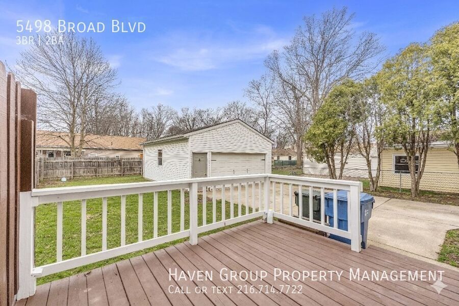 5498 Broad Blvd, North Ridgeville- Spacious 3-bed 1.5-bath single-family home! property image