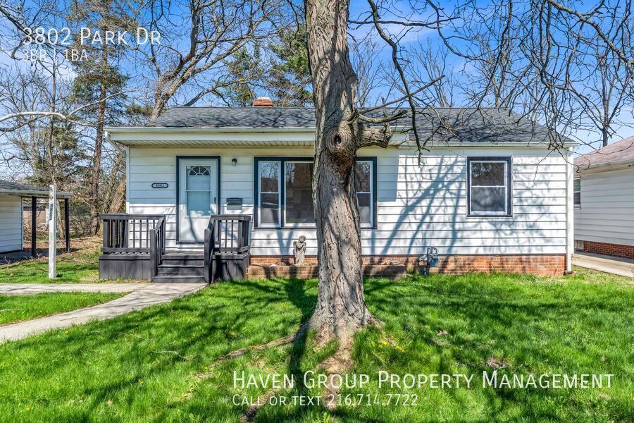 Welcome to 3802 Park Dr, Parma, OH 44134! This cozy 3-bedroom, 1-bath single-family home offers a bright living space, functional kitchen, and comfortable bedrooms, perfect for everyday living. property image