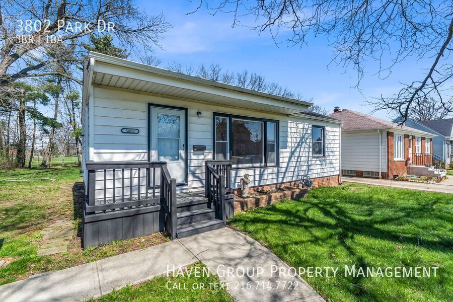 Welcome to 3802 Park Dr, Parma, OH 44134! This cozy 3-bedroom, 1-bath single-family home offers a bright living space, functional kitchen, and comfortable bedrooms, perfect for everyday living. property image