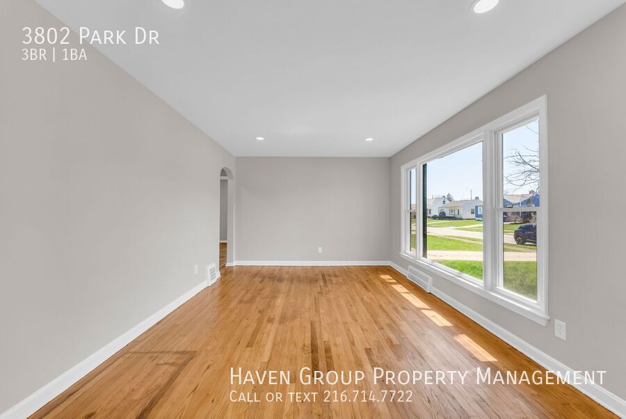 Welcome to 3802 Park Dr, Parma, OH 44134! This cozy 3-bedroom, 1-bath single-family home offers a bright living space, functional kitchen, and comfortable bedrooms, perfect for everyday living. property image