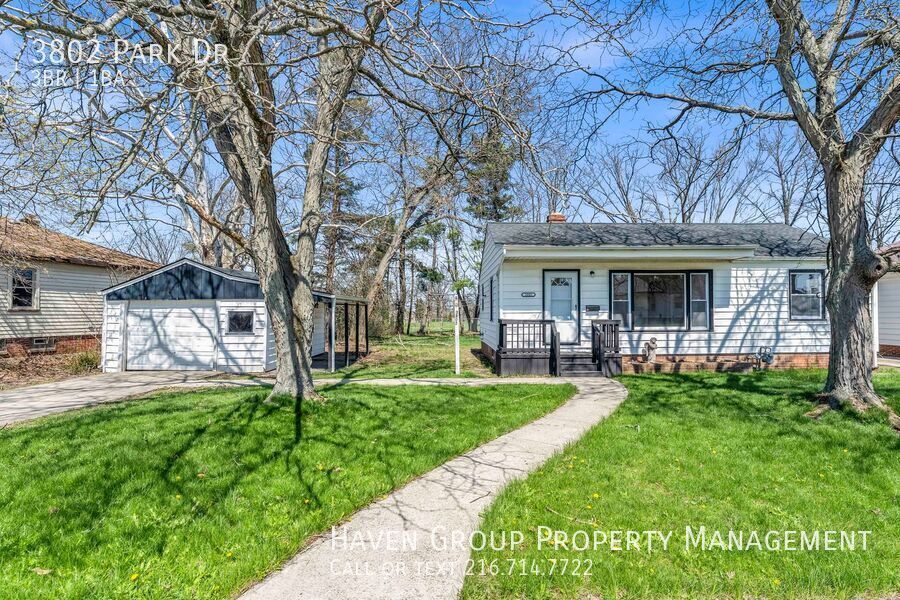 Welcome to 3802 Park Dr, Parma, OH 44134! This cozy 3-bedroom, 1-bath single-family home offers a bright living space, functional kitchen, and comfortable bedrooms, perfect for everyday living. property image