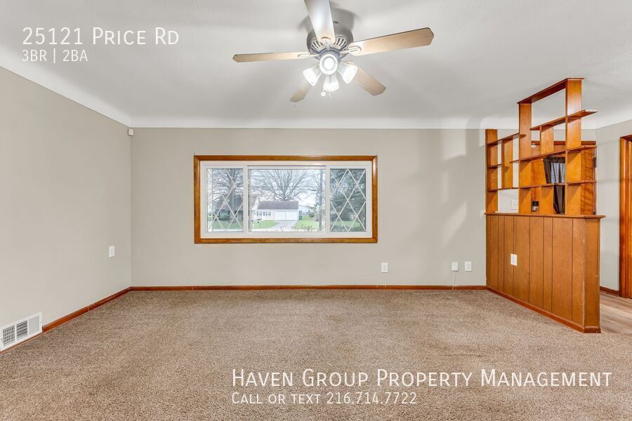 25121 Price Rd, Bedford Heights - Welcome to this spacious 3-bed 1.5-bath single-family home!  property image