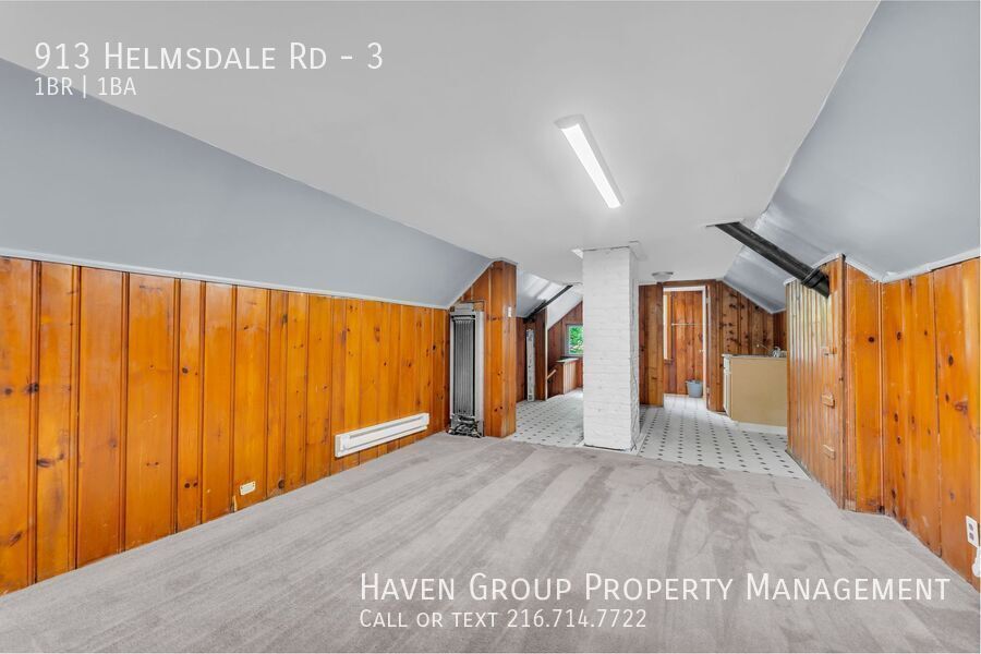 913 Helmsdale Rd | Unit 3, Cleveland Heights- Spacious 1 bed 1 bath multi-family home! property image