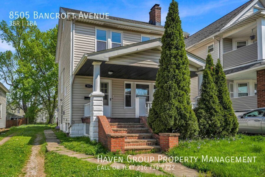 8505 Bancroft Ave, Cleveland - Spacious 3-bed 1-bath single-family home! property image