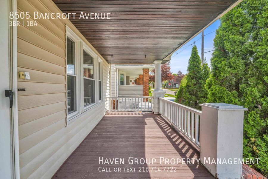 8505 Bancroft Ave, Cleveland - Spacious 3-bed 1-bath single-family home! property image
