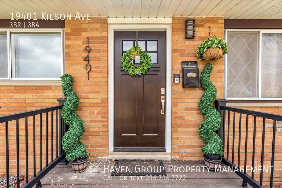 19401 Kilson Ave | Cleveland, OH - Beautifully maintained 3-bed, 3-bath brick ranch offering space, flexibility, and an unbeatable location. property image