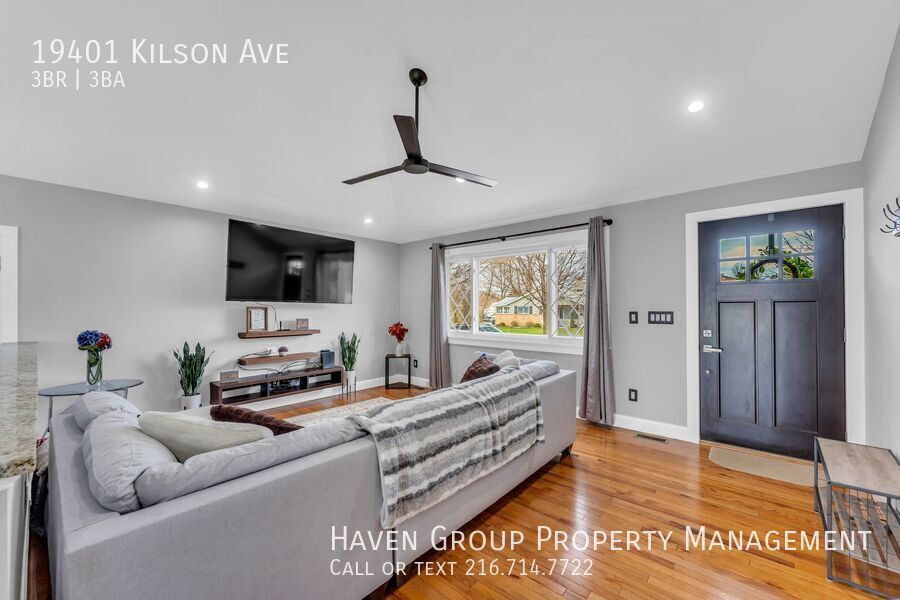 19401 Kilson Ave | Cleveland, OH - Beautifully maintained 3-bed, 3-bath brick ranch offering space, flexibility, and an unbeatable location. property image
