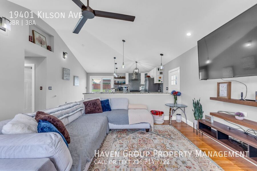 19401 Kilson Ave | Cleveland, OH - Beautifully maintained 3-bed, 3-bath brick ranch offering space, flexibility, and an unbeatable location. property image