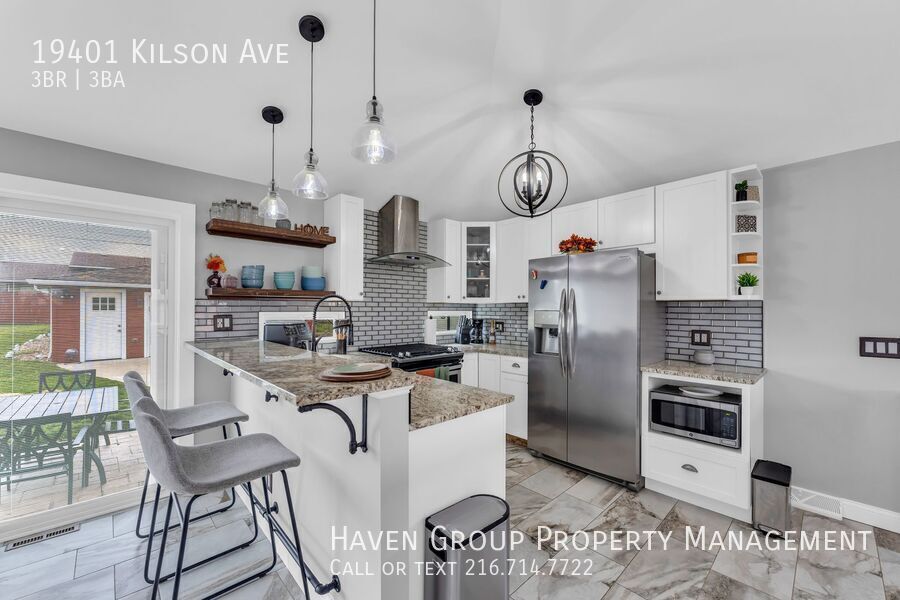 19401 Kilson Ave | Cleveland, OH - Beautifully maintained 3-bed, 3-bath brick ranch offering space, flexibility, and an unbeatable location. property image