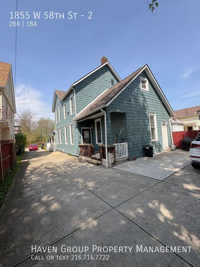 1855 W 58th St | UP, Cleveland - Spacious 2-bed 1-bath multi-family home! property image